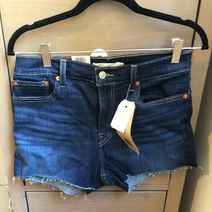 Levi’s high rise shorts
